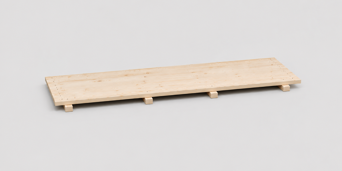 Nieuwe vlonderplank 200 × 50 cm
