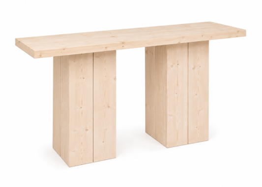 Steigerhouten statafel Deluxe 120 × 80 cm