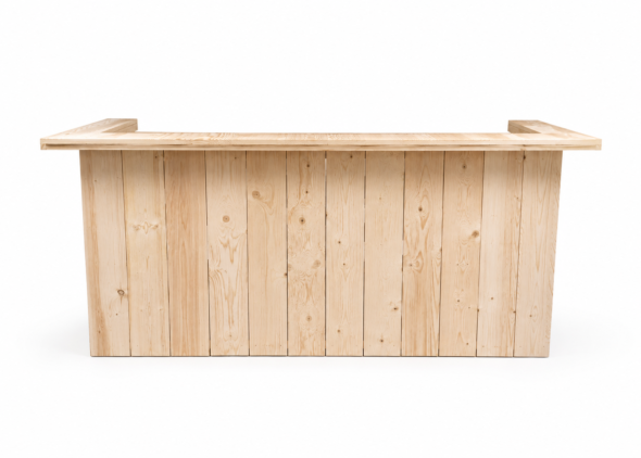 Steigerhouten Bar 1,20 meter