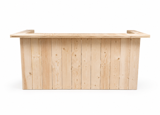 Steigerhouten Bar 1,20 meter