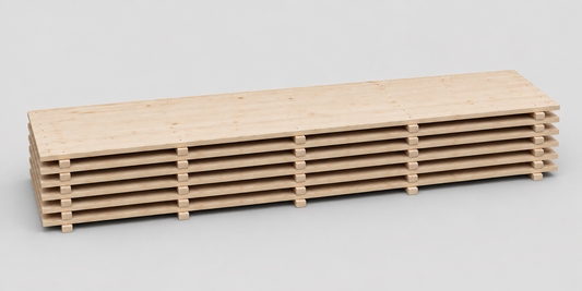 Nieuwe vlonderplank 400 × 50 cm