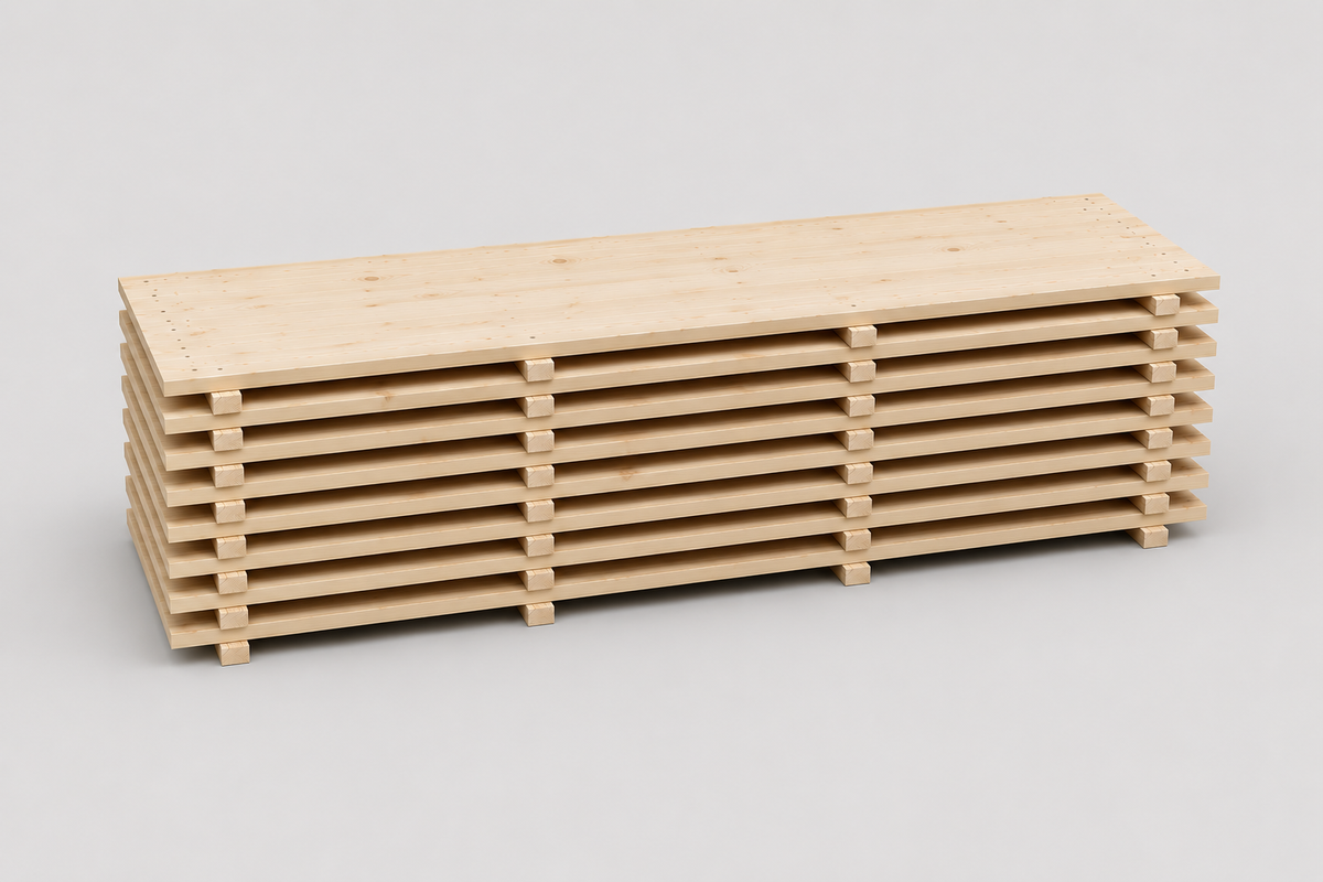 Nieuwe vlonderplank 200 × 50 cm